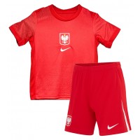 Poland Replica Away Minikit Euro 2024 Short Sleeve (+ pants)